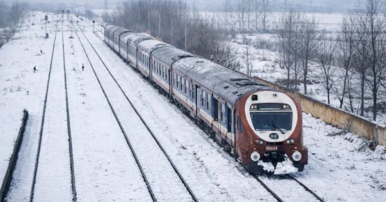 banihal to srinagar train timing