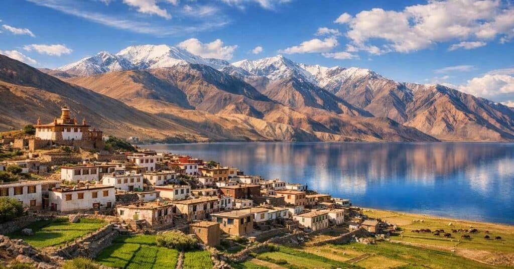 Karzok Village Travel Guide The Roof of the World at Tso Moriri