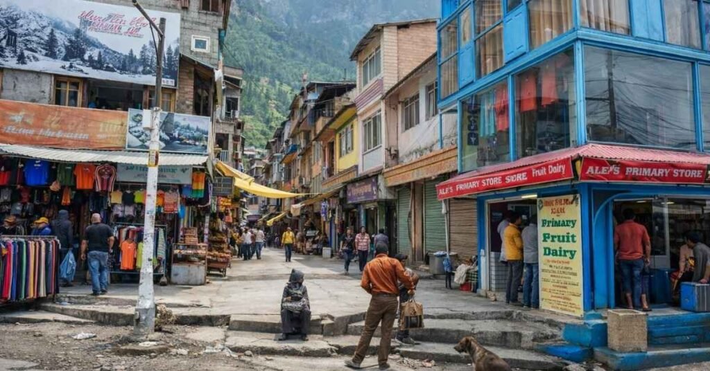 How to Reach Manali Mall Road