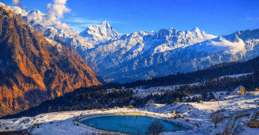 auli snowfall time