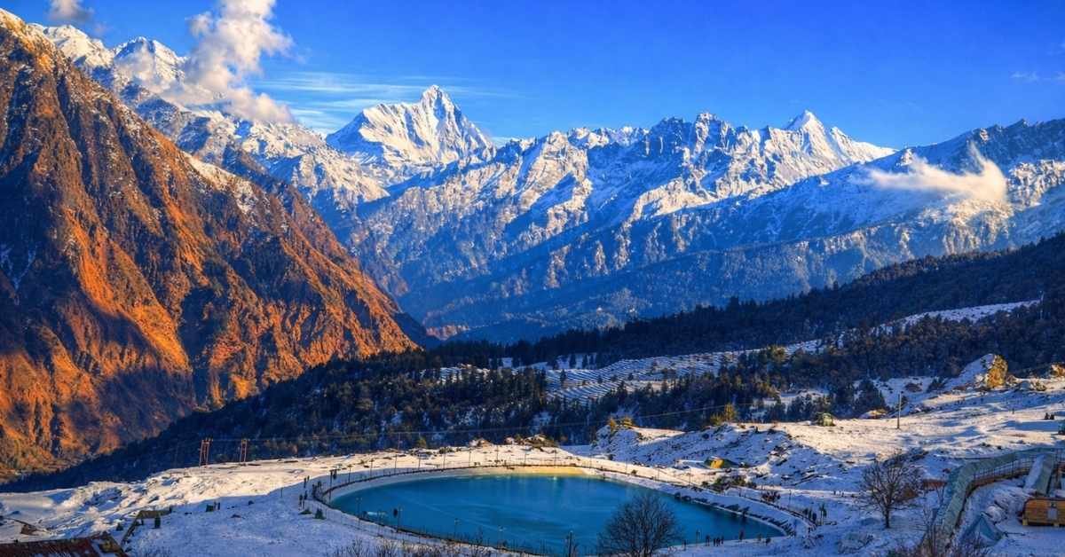 auli snowfall time