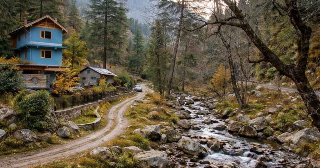 jibhi distance from delhi