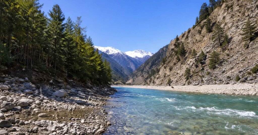 delhi to harsil valley distance