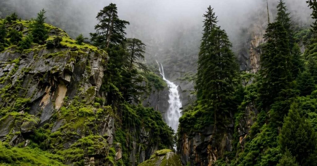 waterfalls in manali