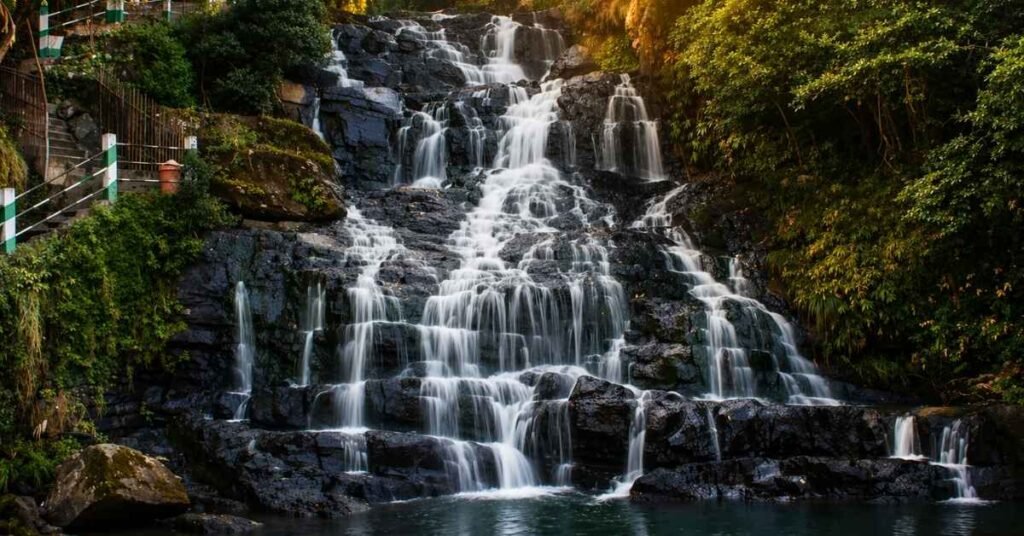 waterfalls in meghalaya