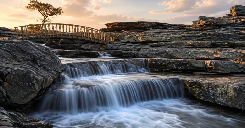 waterfall near varanasi