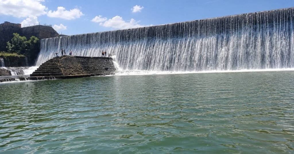 waterfall near varanasi