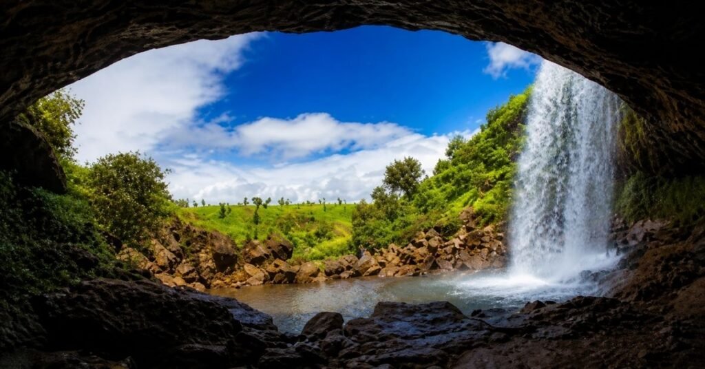 waterfalls in dang