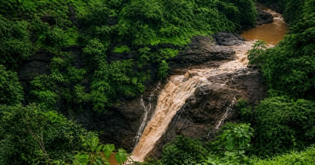waterfalls in dang