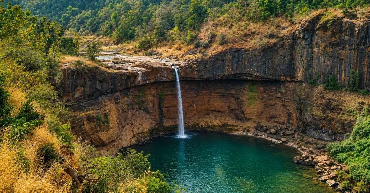 waterfalls in dang