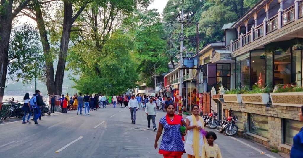 Mall Road Nainital