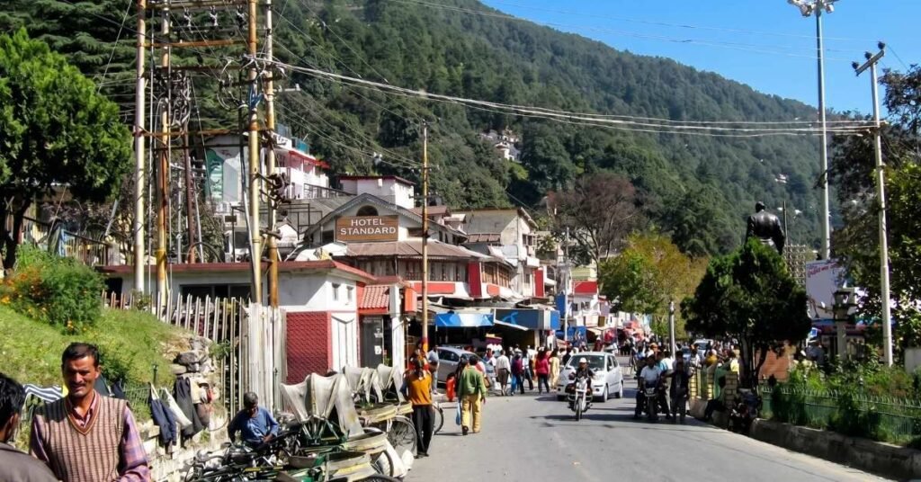 Mall Road Nainital