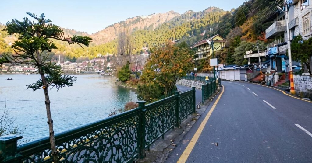 Mall Road Nainital