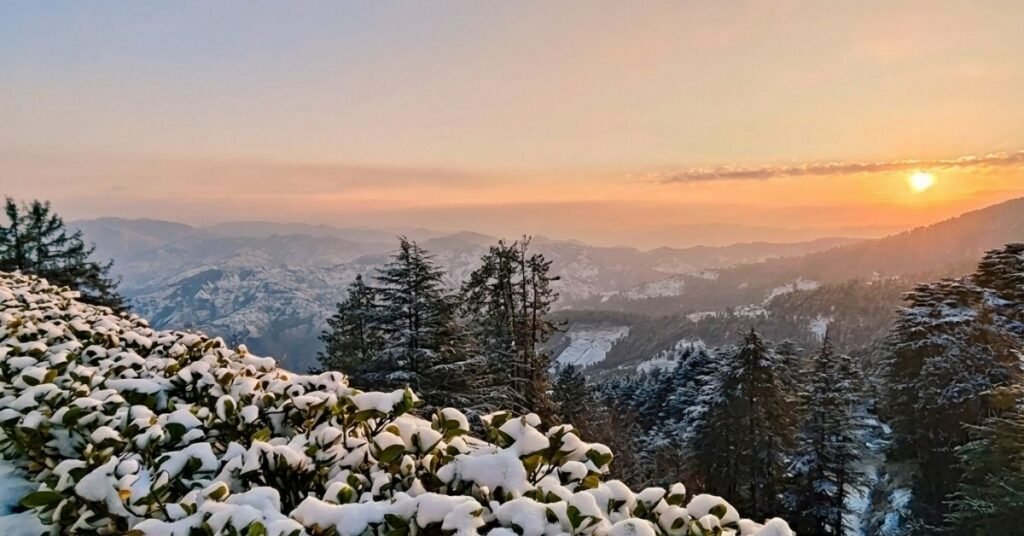 shimla in winter