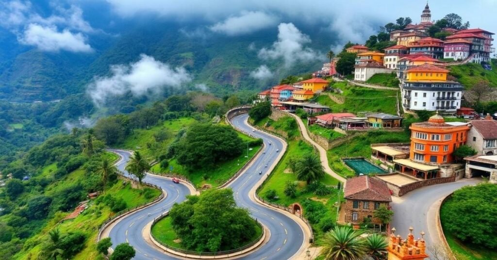 jaipur to mussoorie distance