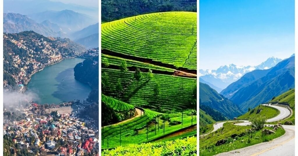best mountain places in india